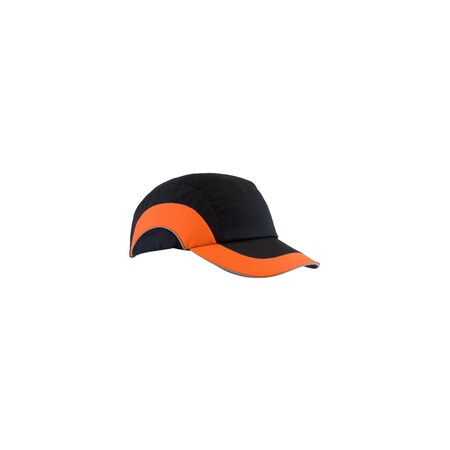 Pip JSP HARDCAP A1+ LOW-PROFILEBLACK/ HV ORANGE, 2.75" BRIM, PK 20 282-ABR170-18